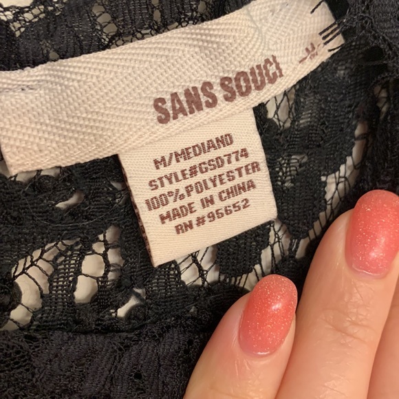 Black Mini Dress / Cocktail Dress - Picture 5 of 16